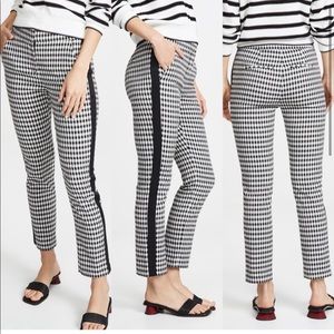 Veronica Beard gingham Gemini dress pants